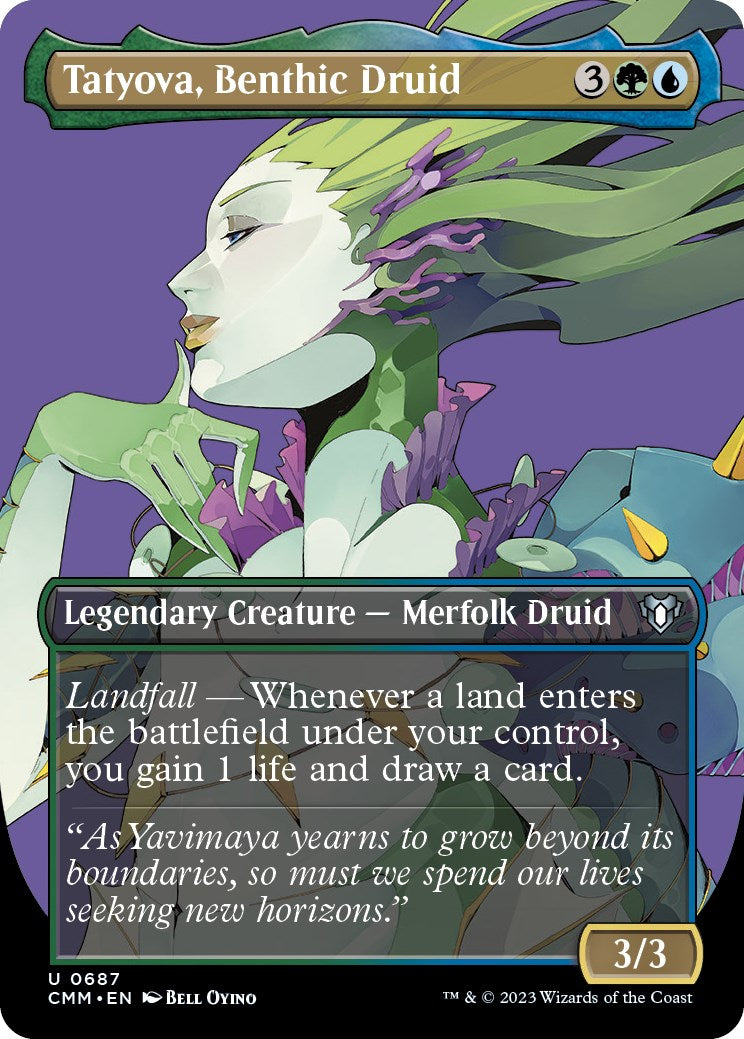 Tatyova, Benthic Druid (Borderless) | Local Legends