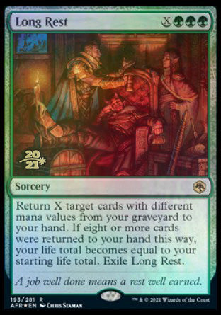 Long Rest [Dungeons & Dragons: Adventures in the Forgotten Realms Prerelease Promos] | Local Legends