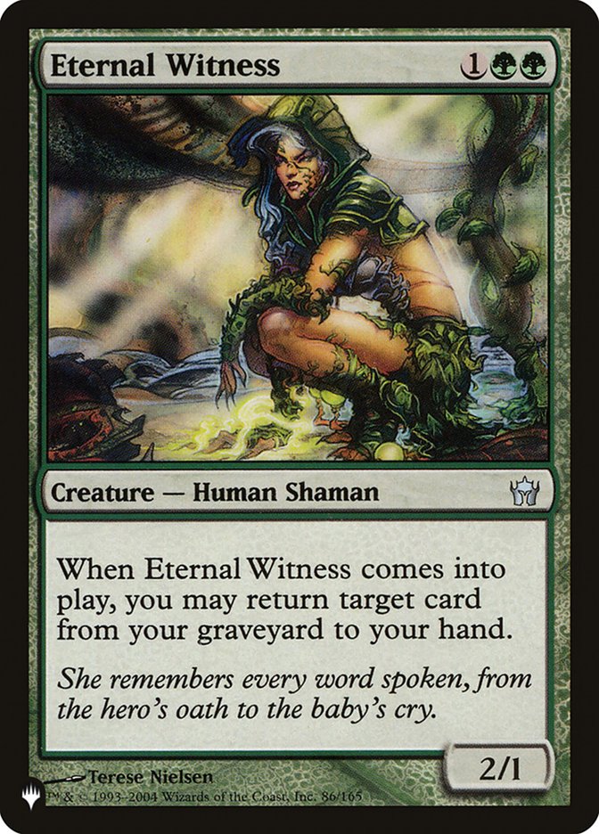 Eternal Witness [The List] | Local Legends