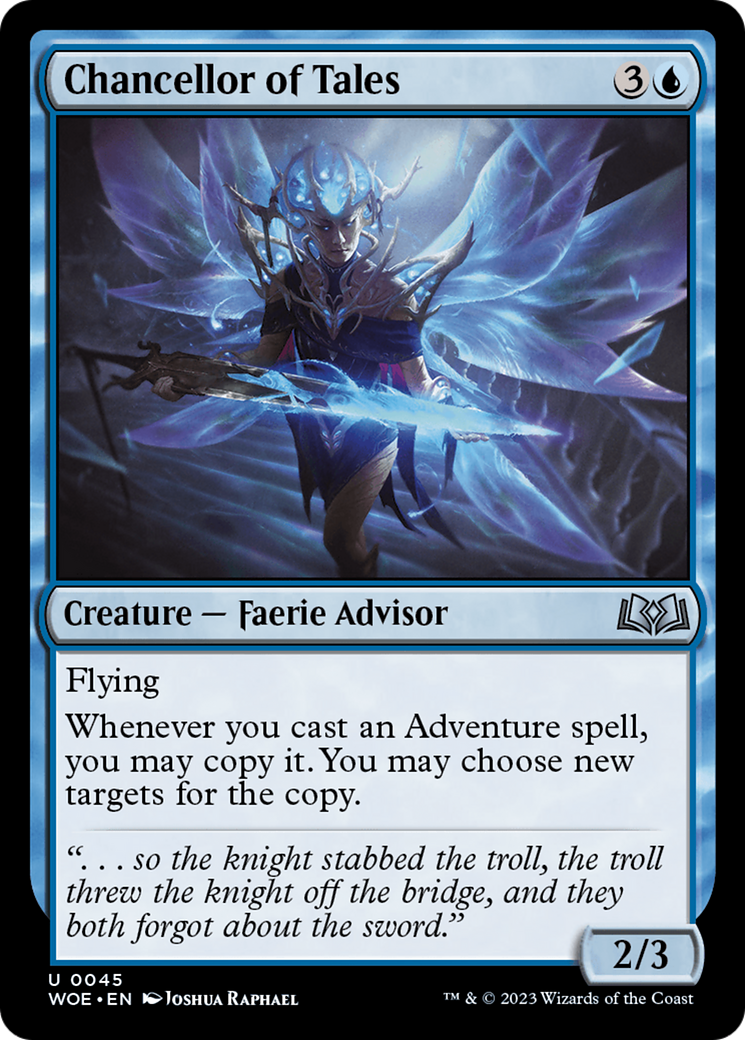 Chancellor of Tales [Wilds of Eldraine] | Local Legends
