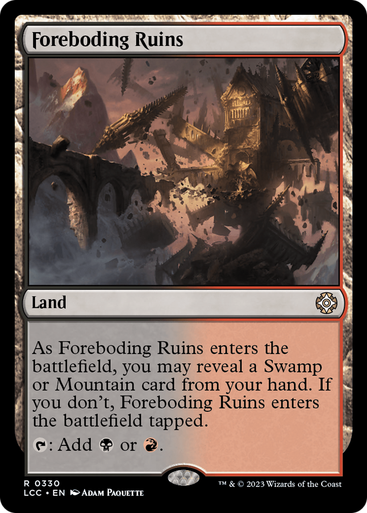 Foreboding Ruins [The Lost Caverns of Ixalan Commander] | Local Legends