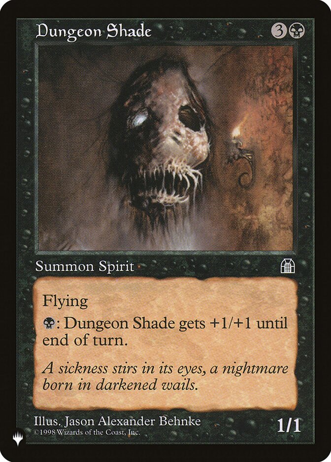 Dungeon Shade [The List] | Local Legends