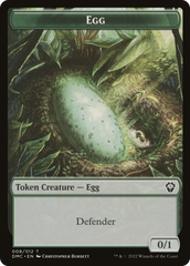 Treasure // Egg Double-Sided Token [Secret Lair Drop Series] | Local Legends