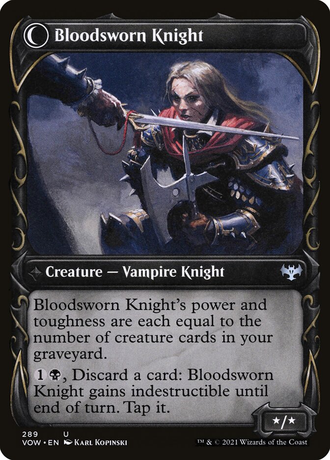 Bloodsworn Squire (Showcase) | Local Legends