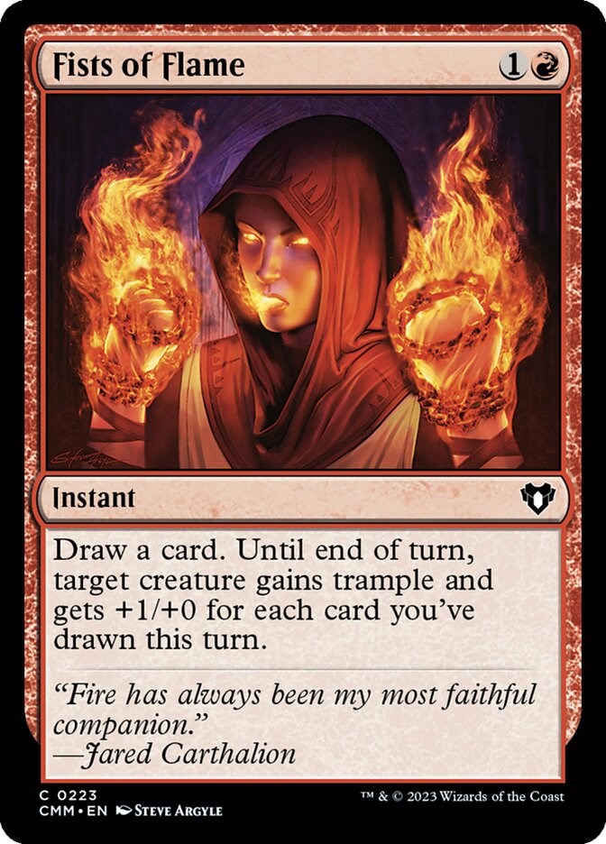 Fists of Flame [Commander Masters] | Local Legends