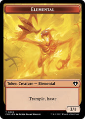 Elemental (0026) // Ogre Double-Sided Token [Commander Masters Tokens] | Local Legends