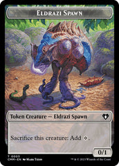 Eldrazi Spawn // Myr Double-Sided Token [Commander Masters Tokens] | Local Legends