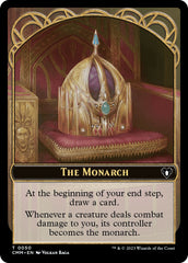 The Monarch // Drake Double-Sided Token [Commander Masters Tokens] | Local Legends