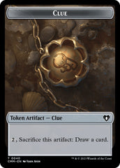Clue // Elemental (0025) Double-Sided Token [Commander Masters Tokens] | Local Legends