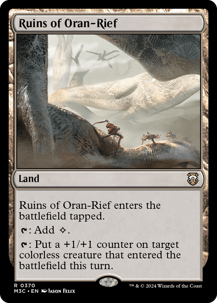 Ruins of Oran-Rief (Ripple Foil) [Modern Horizons 3 Commander] | Local Legends