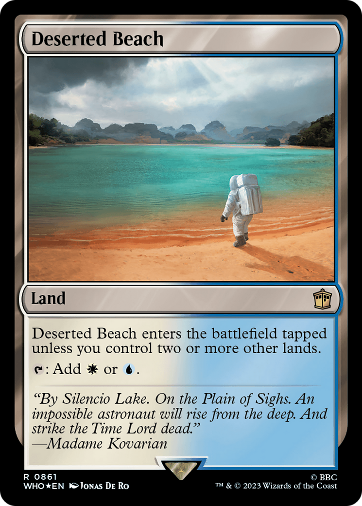Deserted Beach (Surge Foil) [Doctor Who] | Local Legends