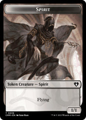 Spirit (0039) // Insect Double-Sided Token [Commander Masters Tokens] | Local Legends