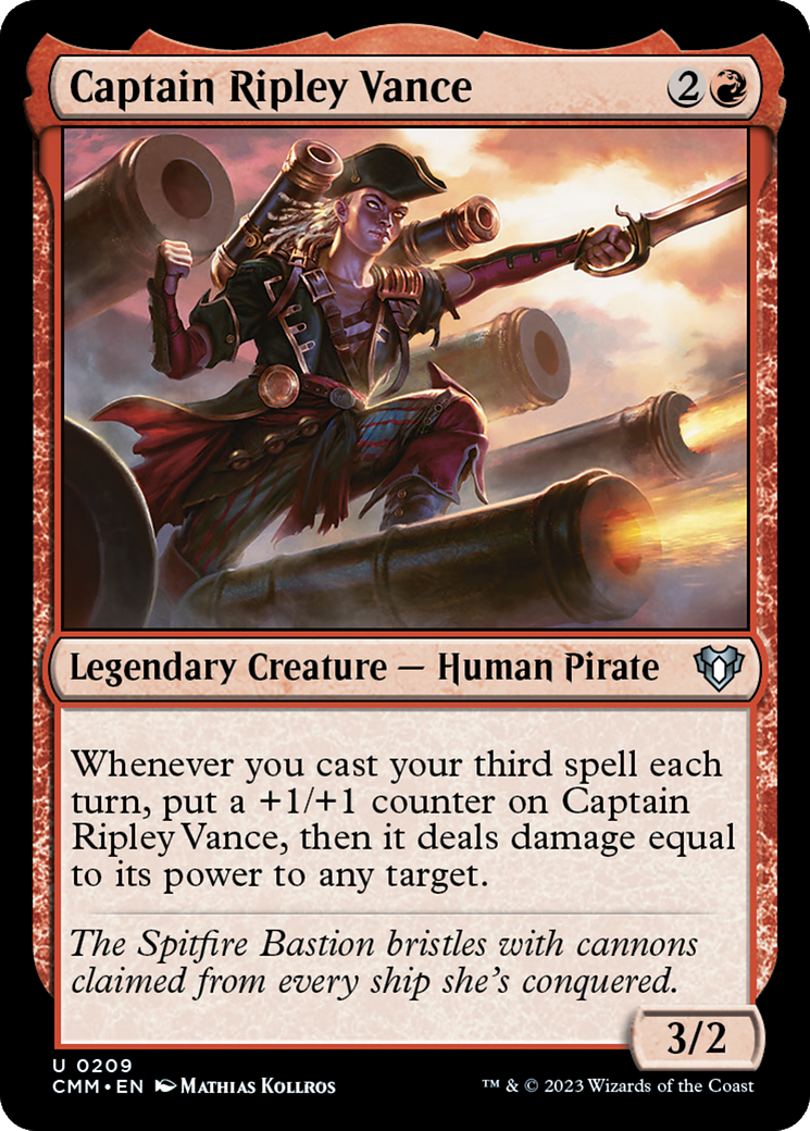 Captain Ripley Vance [Commander Masters] | Local Legends