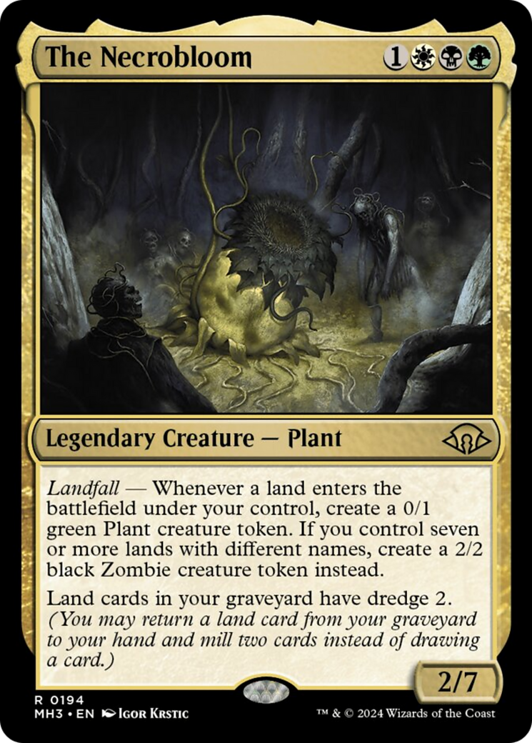 The Necrobloom [Modern Horizons 3] | Local Legends