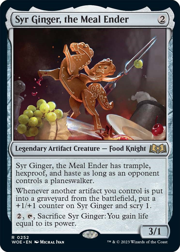Syr Ginger, the Meal Ender | Local Legends