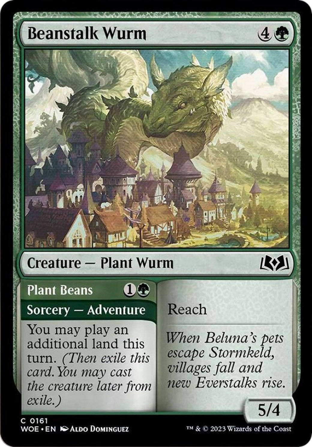 Beanstalk Wurm | Local Legends