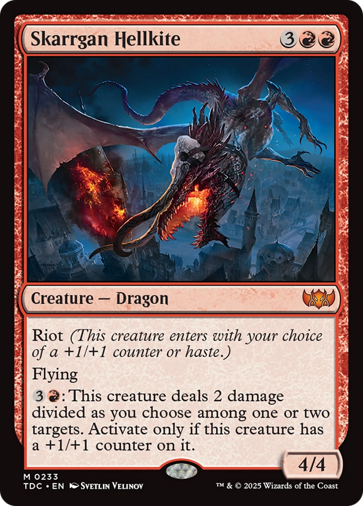 Skarrgan Hellkite [Tarkir: Dragonstorm Commander] | Local Legends