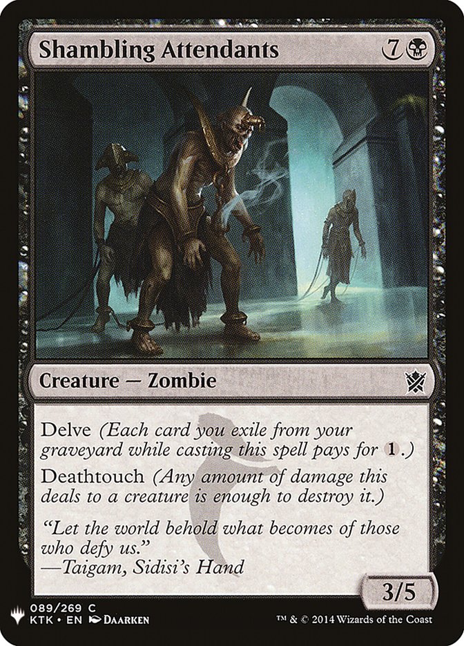 Shambling Attendants [Mystery Booster] | Local Legends