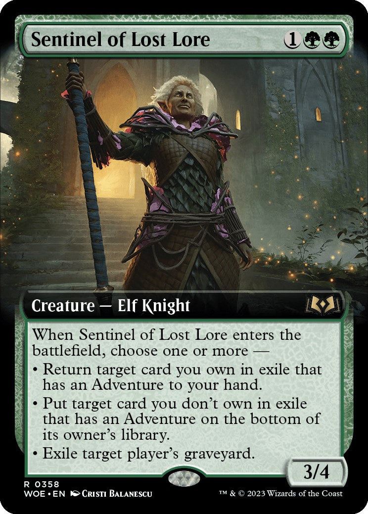 Sentinel of Lost Lore (Extended Art) | Local Legends