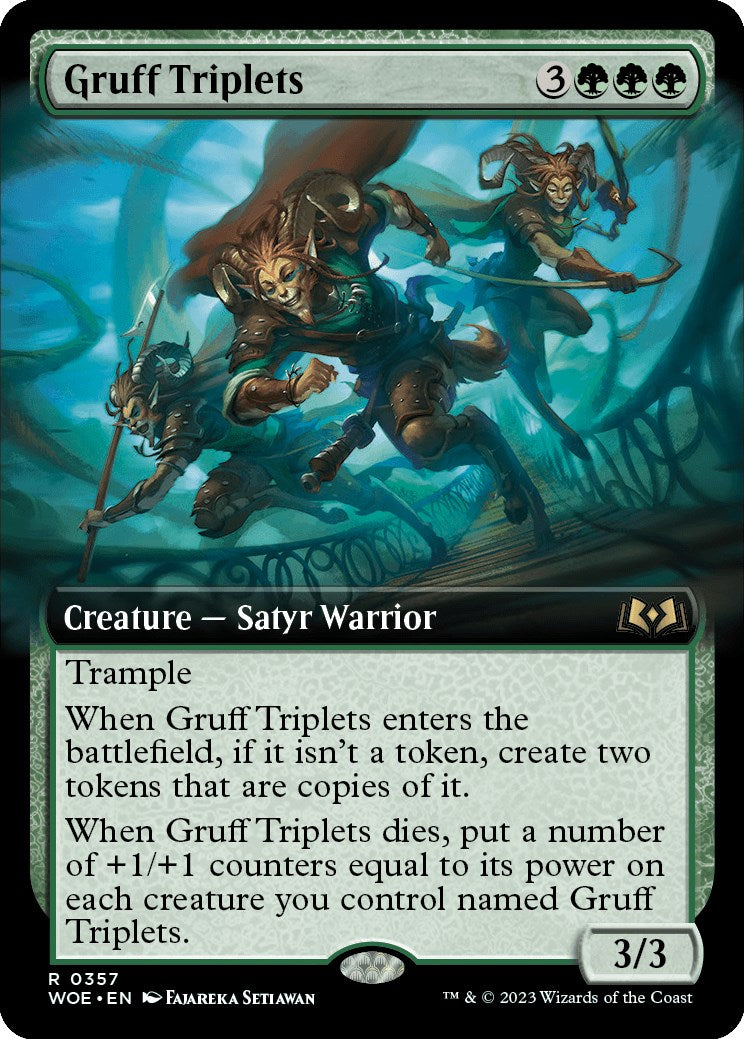 Gruff Triplets (Extended Art) | Local Legends