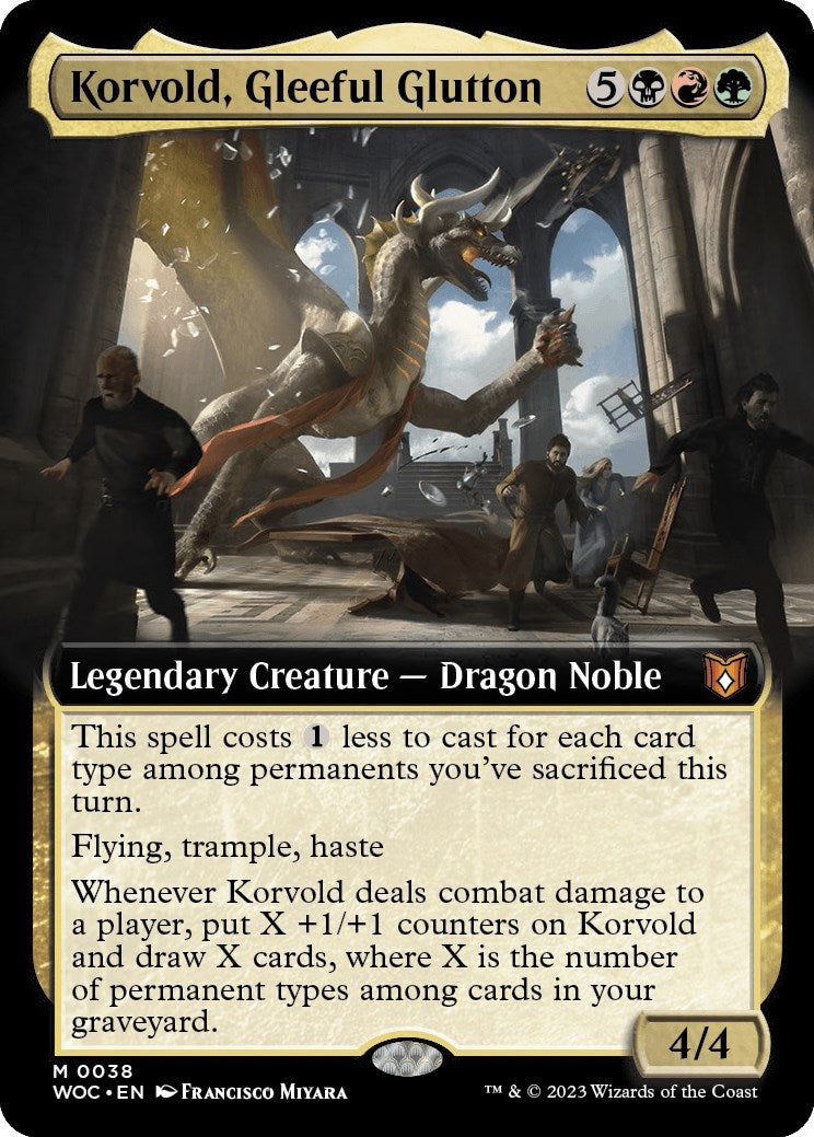 Korvold, Gleeful Glutton (Extended Art) | Local Legends