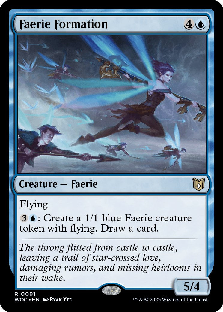 Faerie Formation [Wilds of Eldraine Commander] | Local Legends