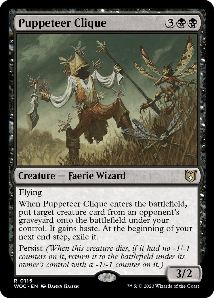 Puppeteer Clique [Wilds of Eldraine Commander] | Local Legends