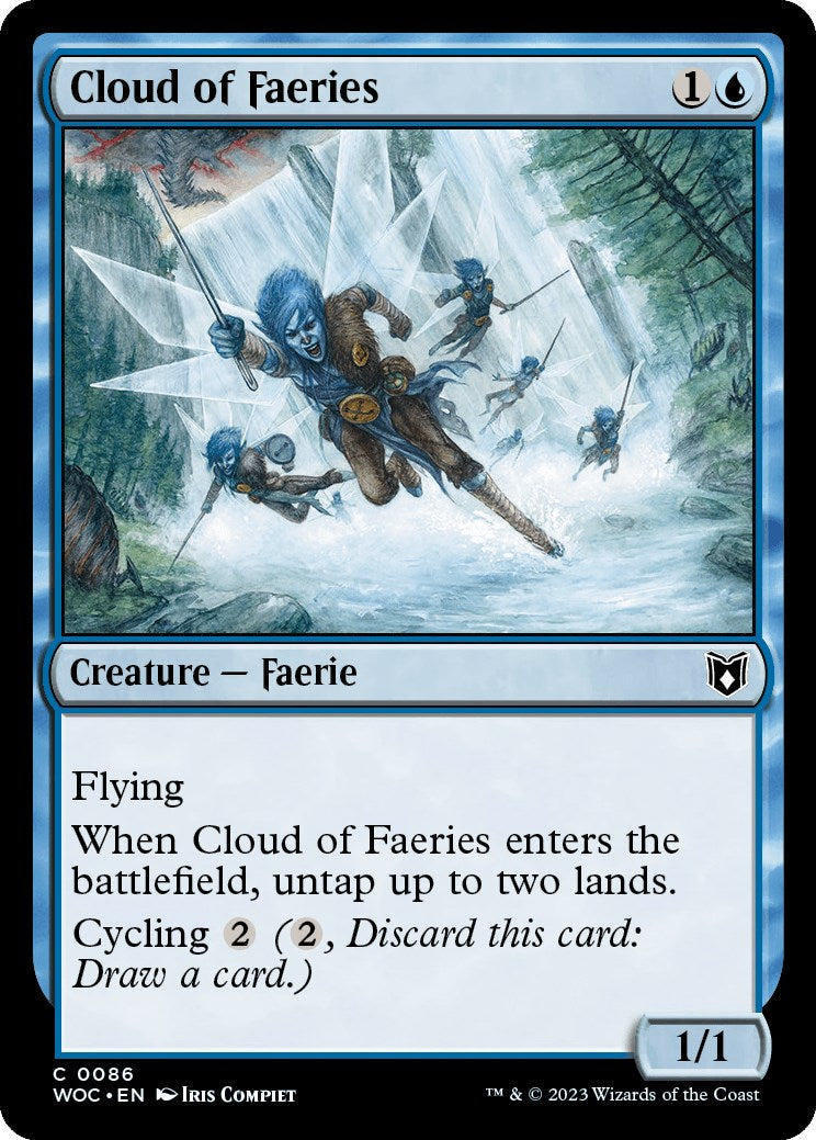 Cloud of Faeries [Wilds of Eldraine Commander] | Local Legends