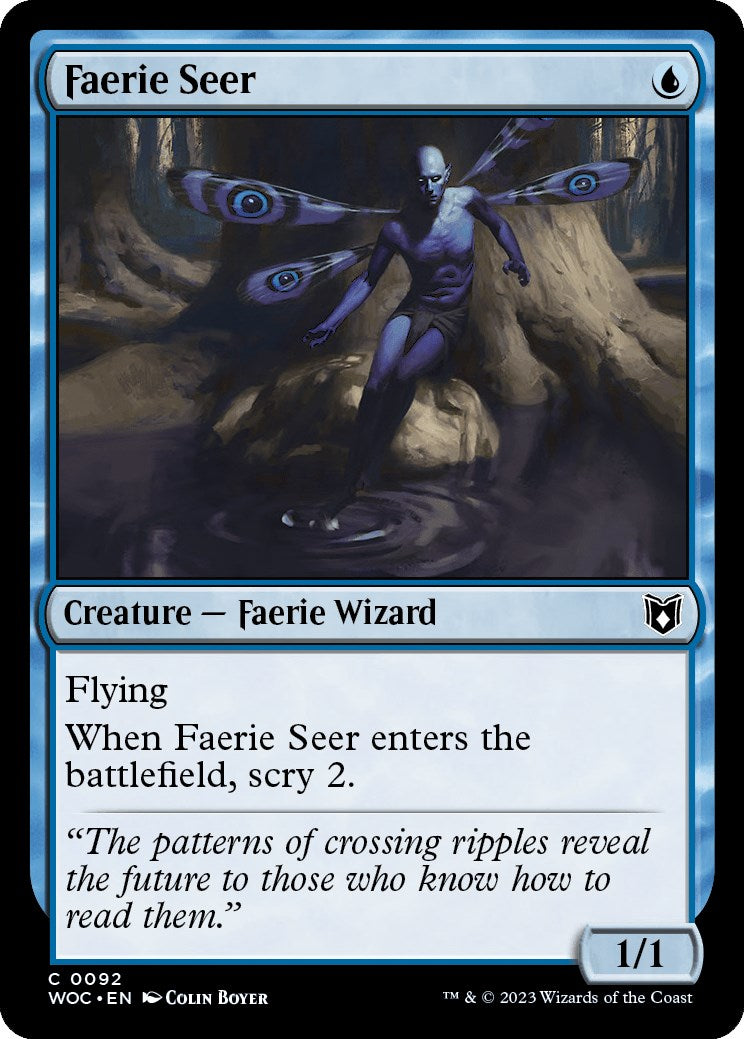 Faerie Seer [Wilds of Eldraine Commander] | Local Legends