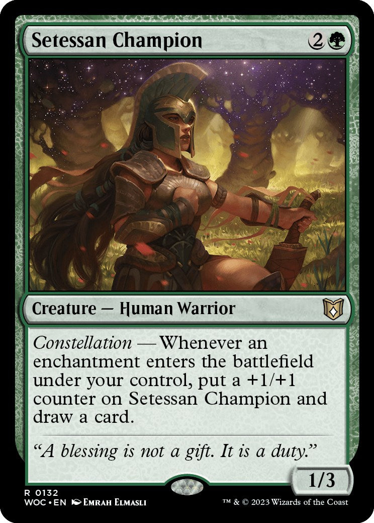 Setessan Champion [Wilds of Eldraine Commander] | Local Legends