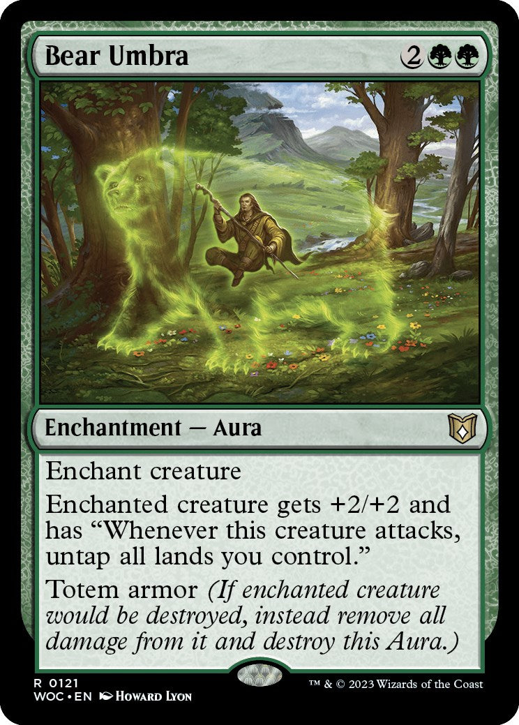 Bear Umbra [Wilds of Eldraine Commander] | Local Legends