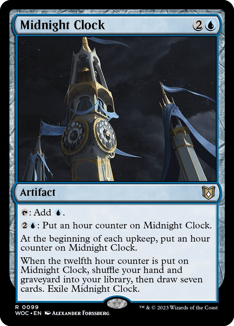 Midnight Clock [Wilds of Eldraine Commander] | Local Legends