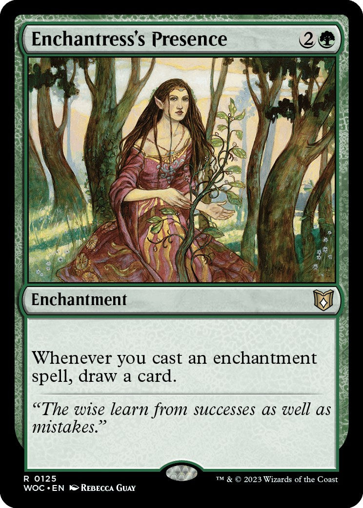 Enchantress's Presence [Wilds of Eldraine Commander] | Local Legends