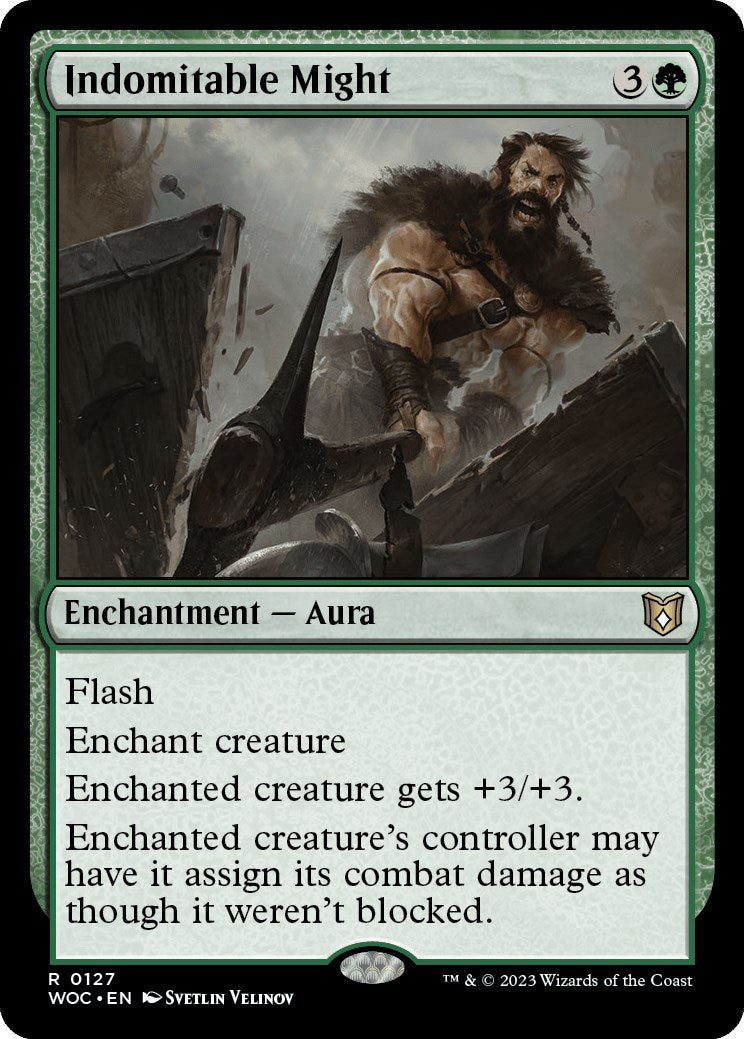 Indomitable Might [Wilds of Eldraine Commander] | Local Legends