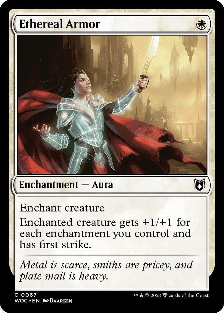 Ethereal Armor [Wilds of Eldraine Commander] | Local Legends