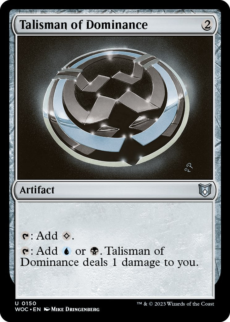 Talisman of Dominance [Wilds of Eldraine Commander] | Local Legends