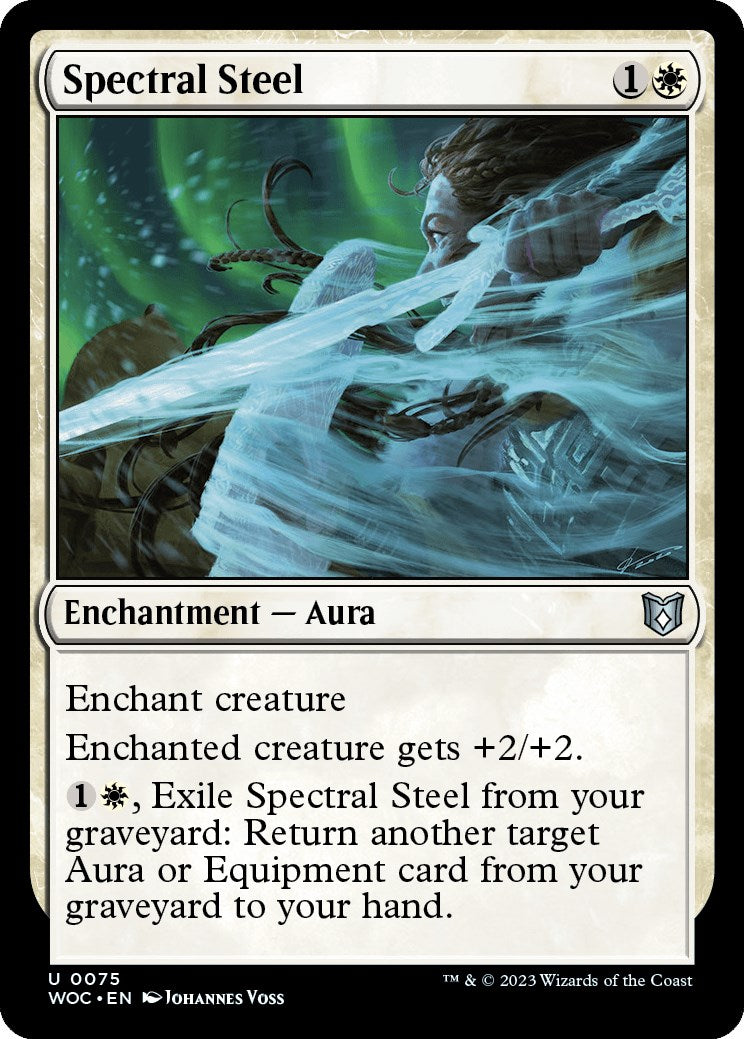 Spectral Steel [Wilds of Eldraine Commander] | Local Legends