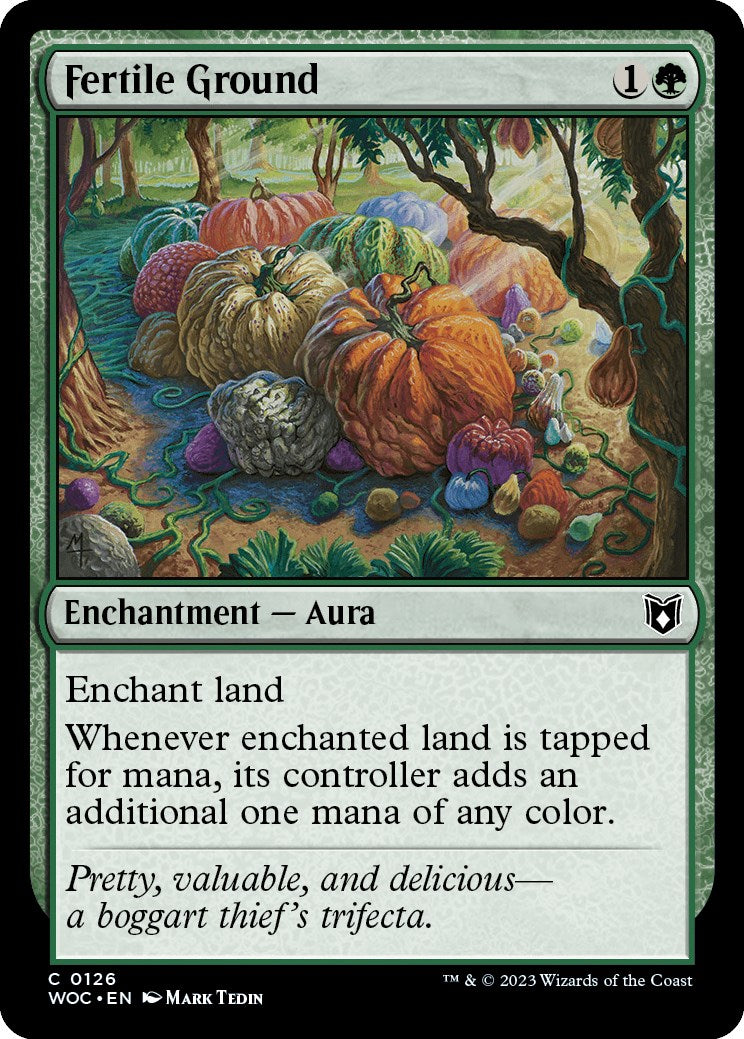 Fertile Ground [Wilds of Eldraine Commander] | Local Legends