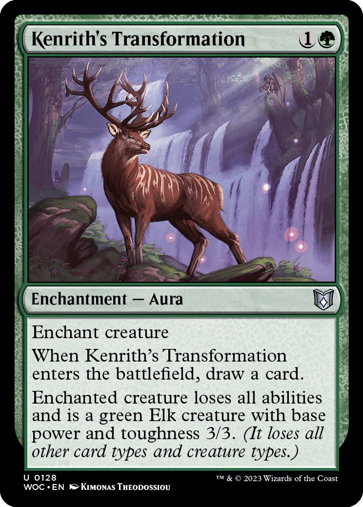 Kenrith's Transformation [Wilds of Eldraine Commander] | Local Legends