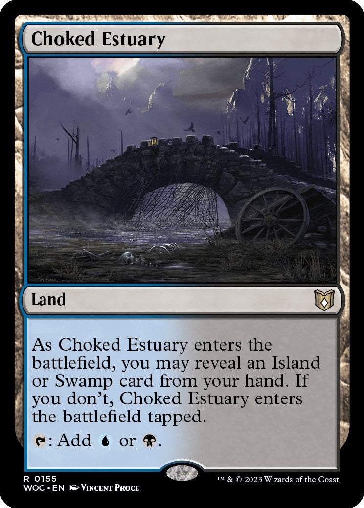 Choked Estuary [Wilds of Eldraine Commander] | Local Legends