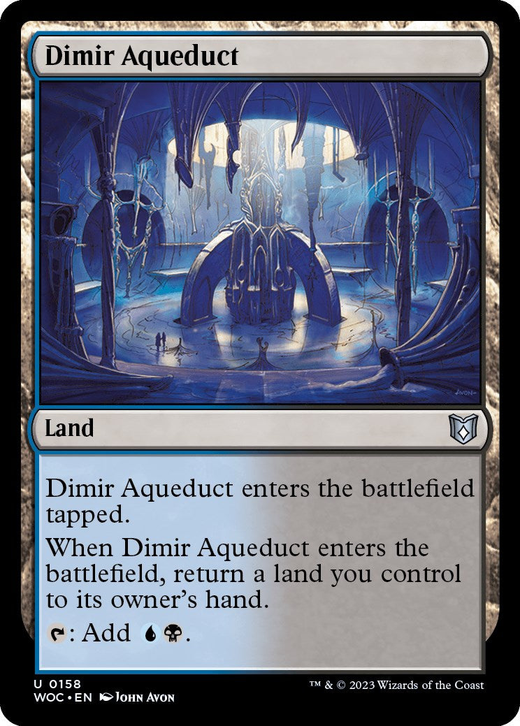 Dimir Aqueduct [Wilds of Eldraine Commander] | Local Legends