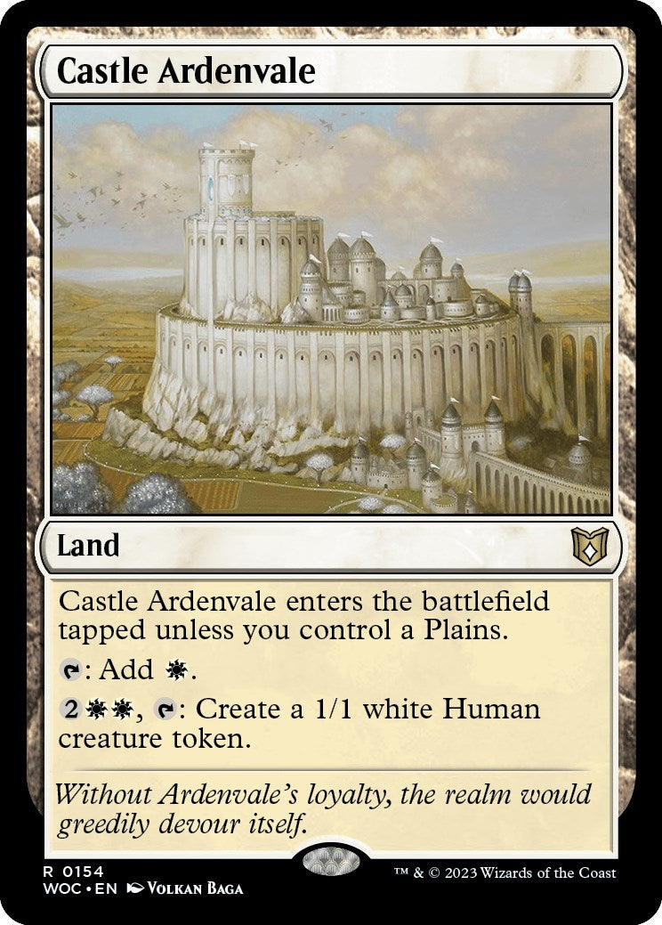 Castle Ardenvale [Wilds of Eldraine Commander] | Local Legends