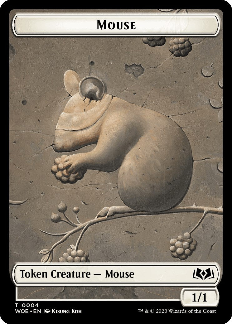 Mouse Token [Wilds of Eldraine Tokens] | Local Legends