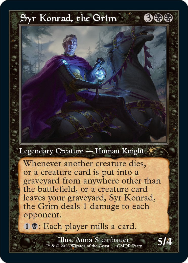 Syr Konrad, the Grim (Retro) [MagicFest 2023] | Local Legends