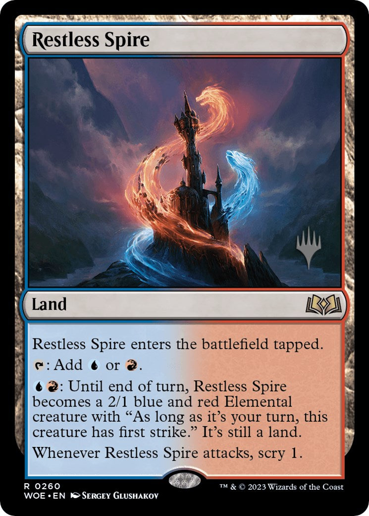 Restless Spire (Promo Pack) [Wilds of Eldraine Promos] | Local Legends