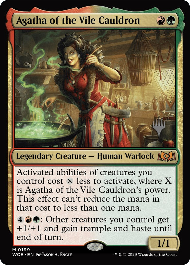 Agatha of the Vile Cauldron (Promo Pack) [Wilds of Eldraine Promos] | Local Legends