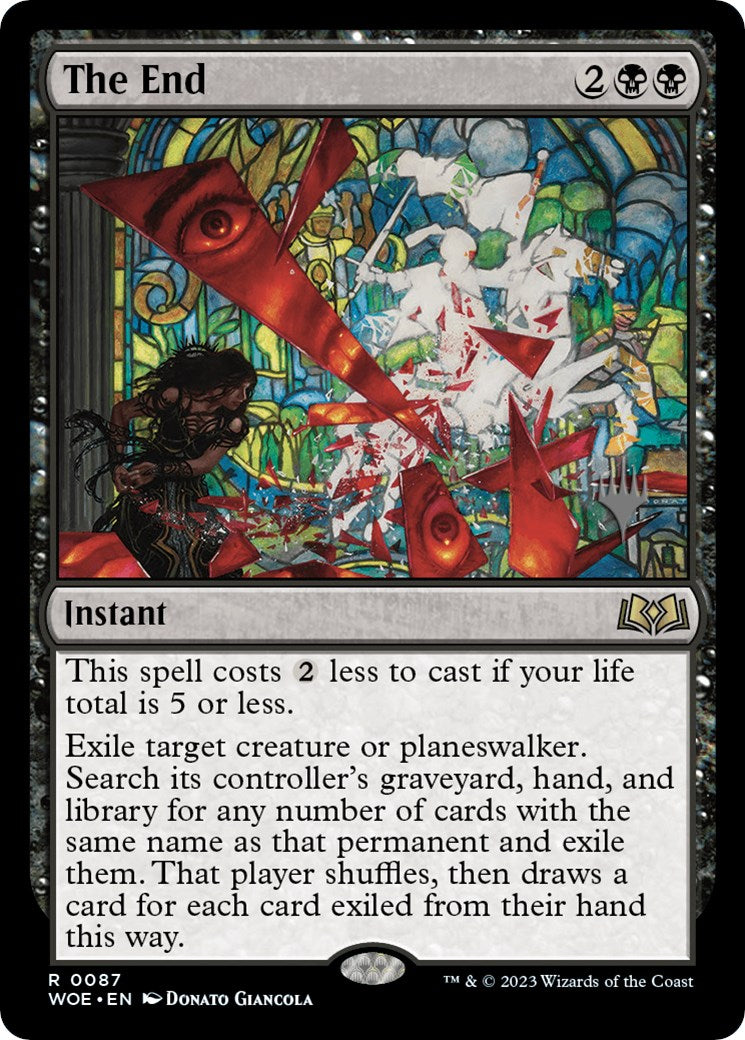 The End (Promo Pack) [Wilds of Eldraine Promos] | Local Legends