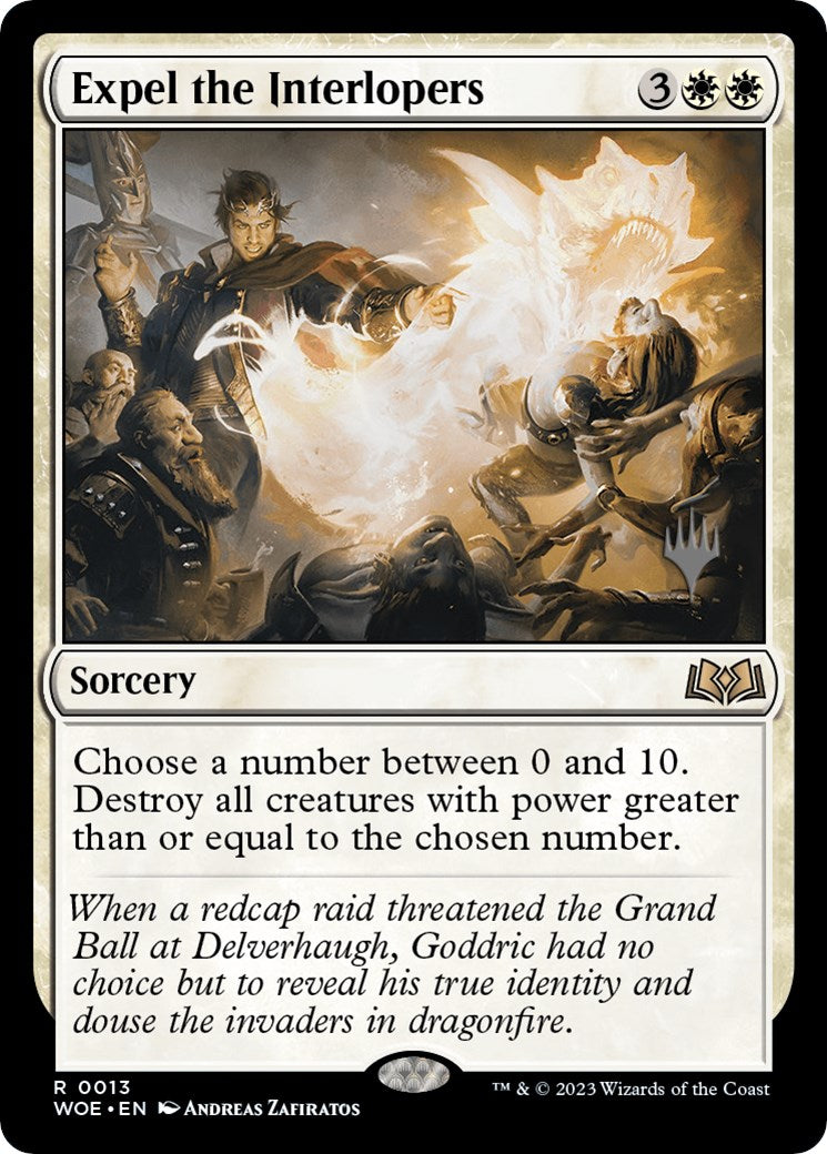 Expel the Interlopers (Promo Pack) [Wilds of Eldraine Promos] | Local Legends