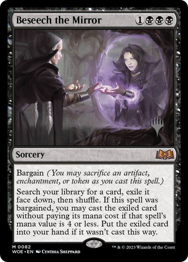 Beseech the Mirror (Promo Pack) [Wilds of Eldraine Promos] | Local Legends