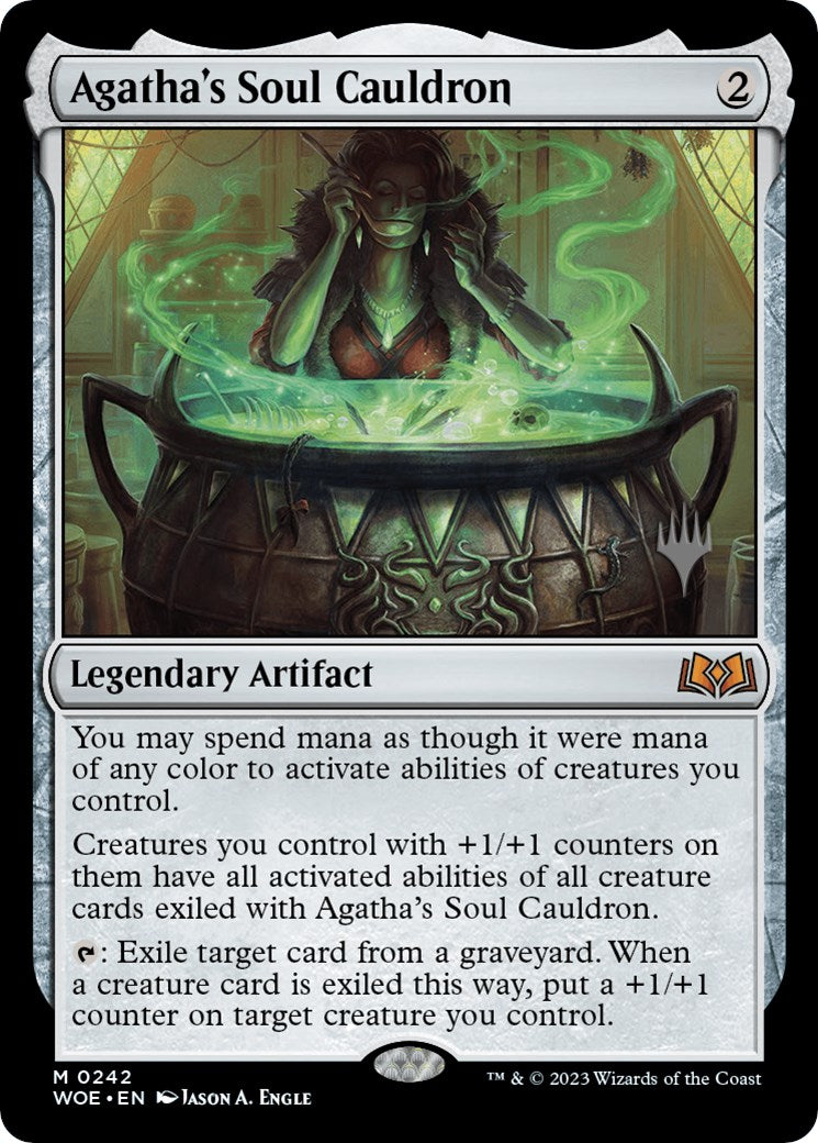 Agatha's Soul Cauldron (Promo Pack) [Wilds of Eldraine Promos] | Local Legends
